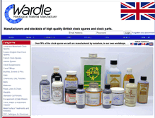Tablet Screenshot of johnwardle.co.uk